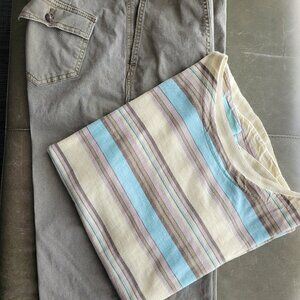 J.Jill Capris and Striped Tee